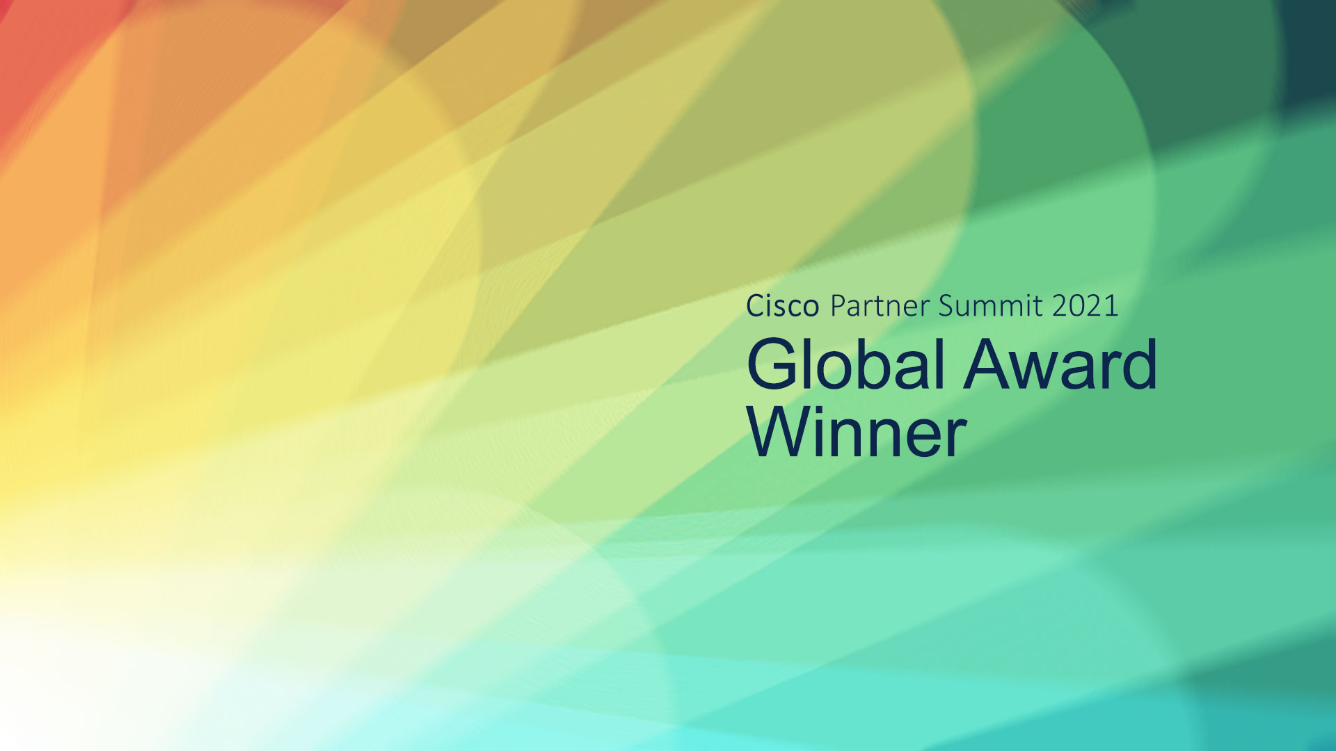 Badge for Cisco Partner Summit 2021